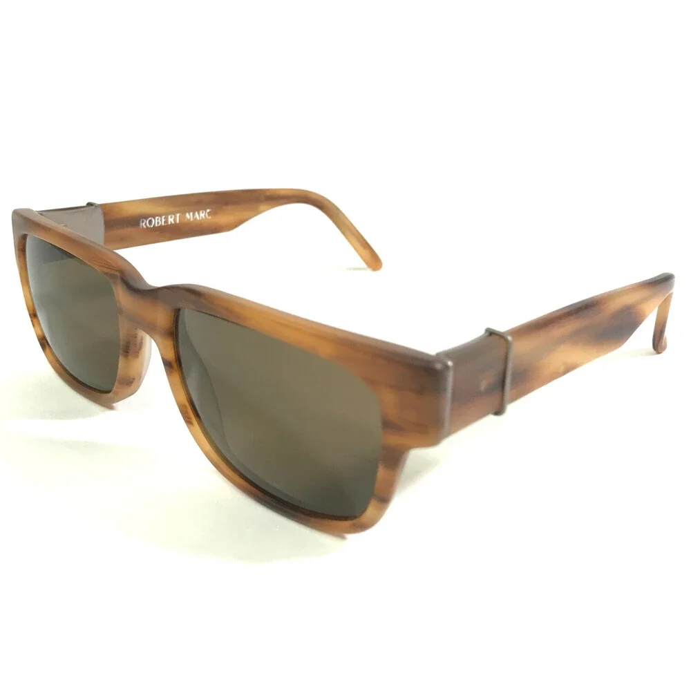 Robert Marc Sunglasses 678-269M Matte Brown Horn Frames with Brown Lenses